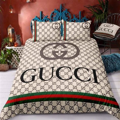 gucci bed spread|Gucci comforters and sheet sets.